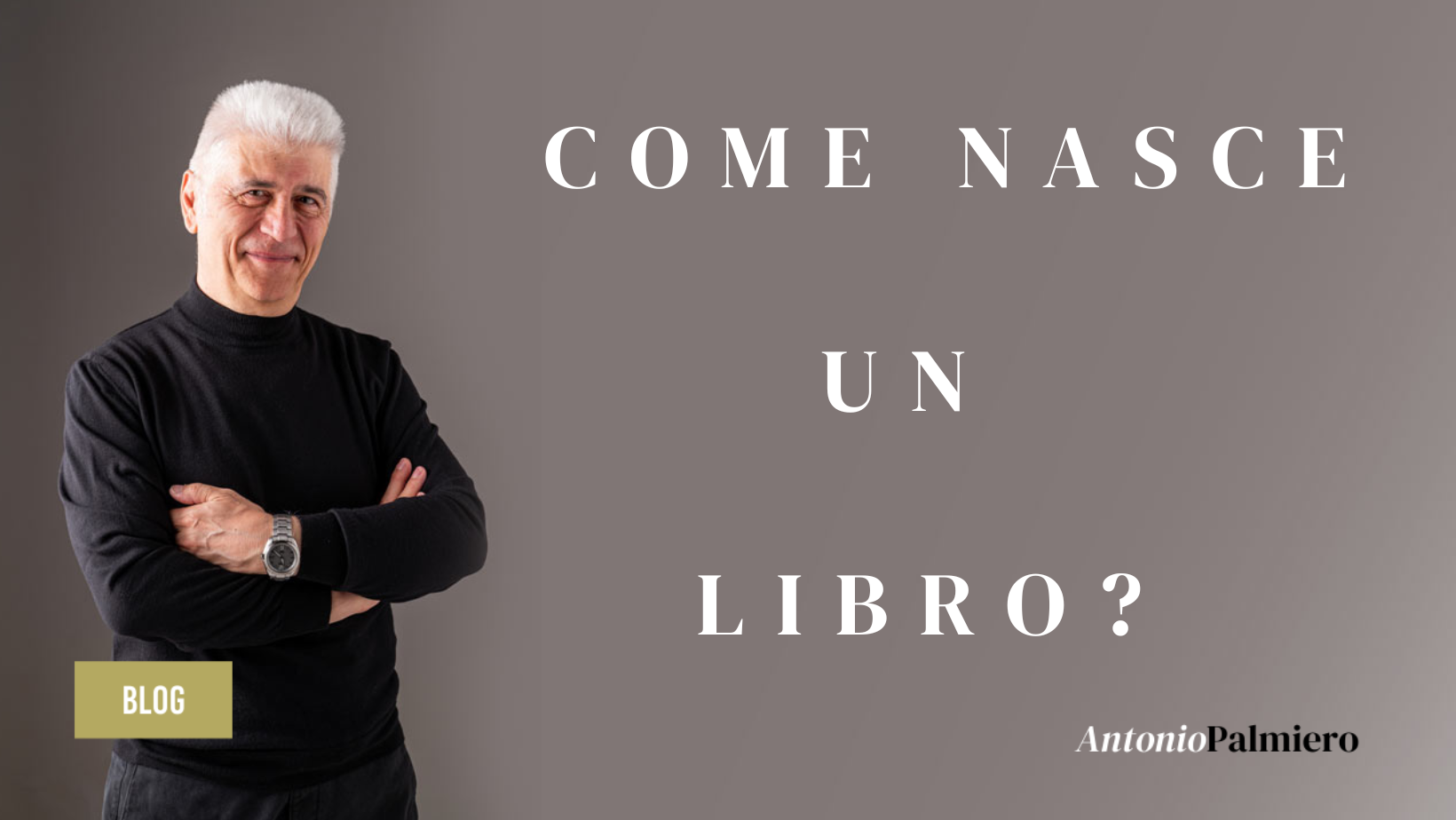 COME NASCE UN LIBRO?_AntonioPalmiero